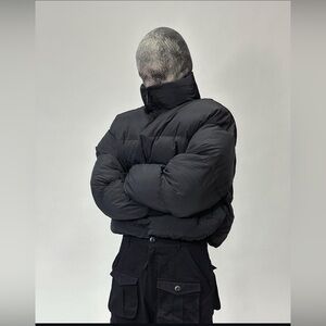 Nobody’s Solutions Puffer Black Jacket